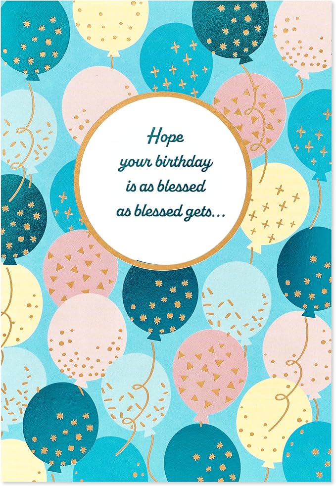American Greetings Religious Birthday Card (Plus One)