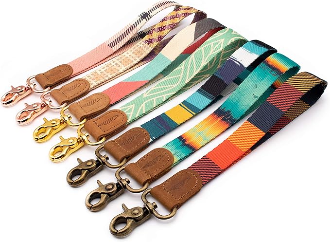 POCKT Lanyard for Keys Wristlet Strap Key Chain Holder for Men and Women - Cool Hand Wrist Lanyards for Keys and Wallets