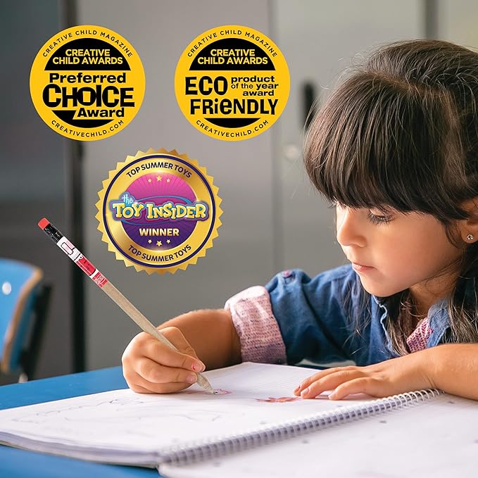 SODA Shop Smencils - Patented Gourmet Scented Pencils, 5 Count, Gifts for Kids, School Supplies, Classroom Rewards, Party Favors