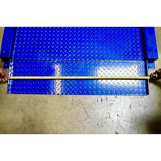 Liberty LS-917-R NTEP Low Profile Drum Scale with 3' x 3' (36" x 36") Platforms for Barrel Weighing, Regular LED Version | 5000 lbs x 1 lb