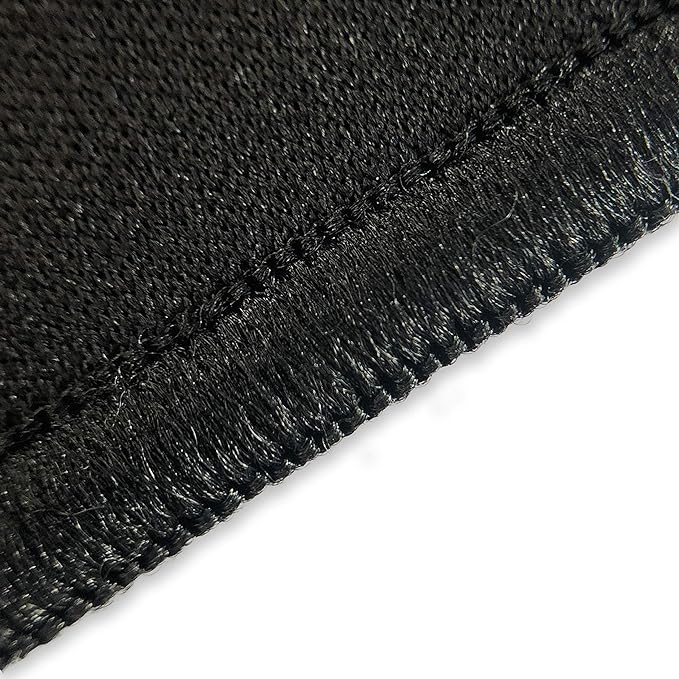 SteelSeries QcK Gaming Mouse Pad - Medium Stitched Edge Cloth - Extra Durable - Optimized For Gaming Sensors - Black