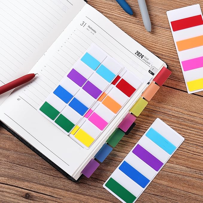 Mr. Pen- Sticky Index Tabs, 360 Pcs, Colorful Sticky Tabs for Notebooks, Page Markers, Page Tabs for Binders, Page Tabs Sticky Tabs for Books, Notebook Tabs, Book Sticky Tabs for Notebooks