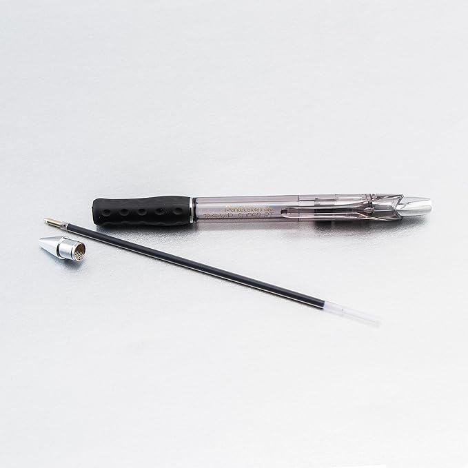 Pentel RSVP Super RT Ballpoint Pen, (1.0mm) Medium Line, Black Ink, 2-Pk - BX480BP2A