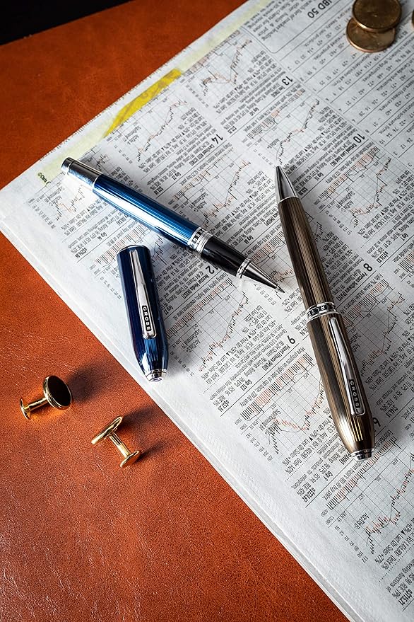 Cross Peerless Translucent Selectip Rollerball Pen - Titanium Gray