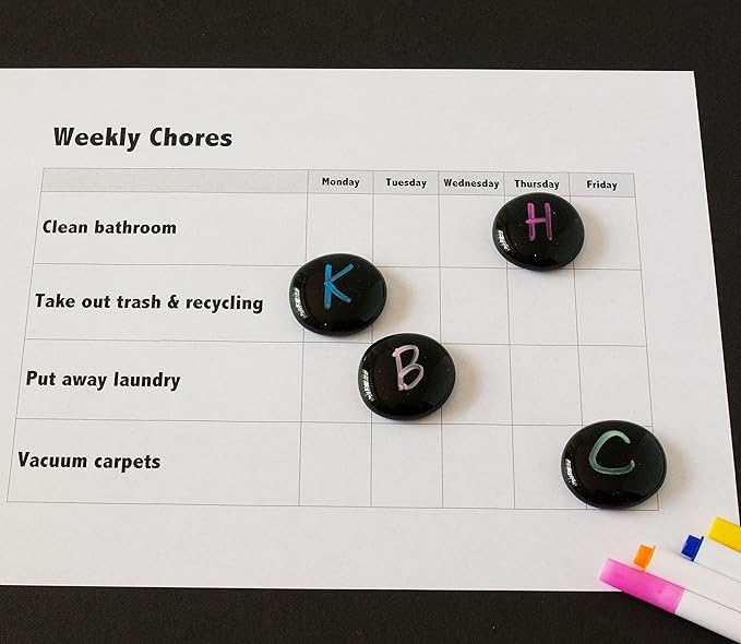 Chalk Pen : Pink Liquid Chalk Marker with 2mm Fine Tip for Writing and Drawing - Erasable Pink Chalkboard Label Ink Paint Pen