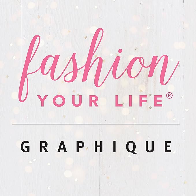 Graphique Soft Cover Journal,"Vintage Blog" Design - 200 Ruled Pages, Embellished with Gold Foil, 6" x 8.25" x .5" - Durable Notebook for Notes, Lists, Recipes, and More