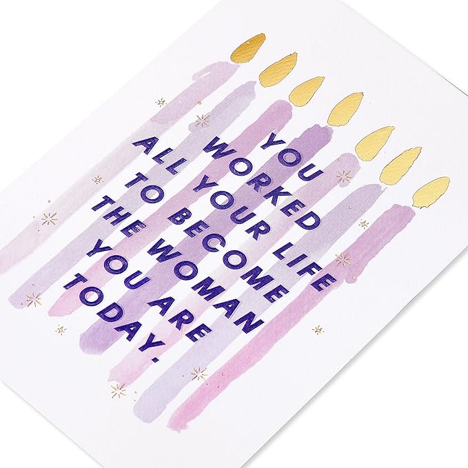 American Greetings Birthday Card for Her (So Worth Celebrating)