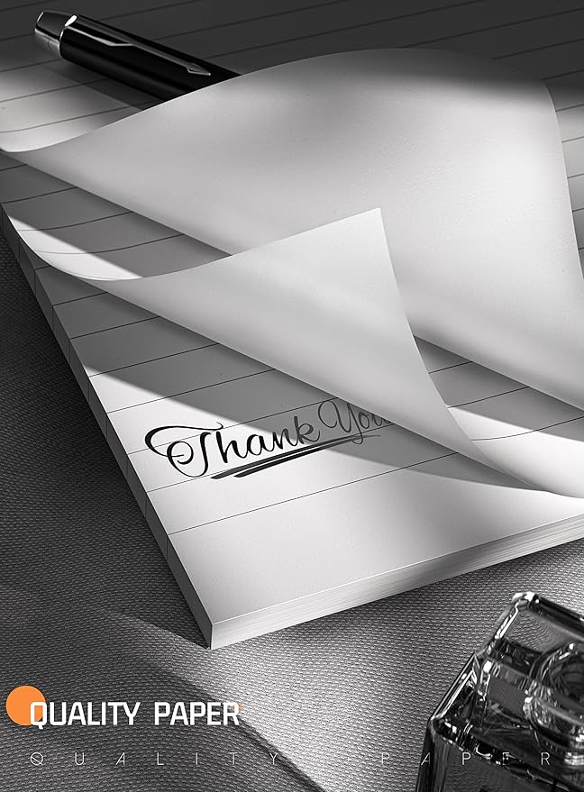 Small Note Pads 3x5 Notepads Mini Pocket Notebook 3x5 Memo Pads Small Notepads Memo Pads 3 x 5" Lined Note Pads of Paper with 30 Sheets Each Pad Mini Pocket Notebook Writing Pads 3x5 White Paper Pads