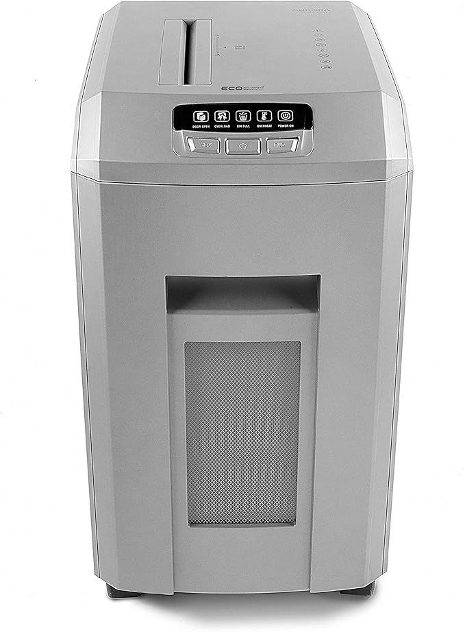 Aurora AU1580MA Professional Grade High Security 15-Sheet Micro-Cut Paper/CD and Credit Card Shredder, 60 Minutes Continuous Run time
