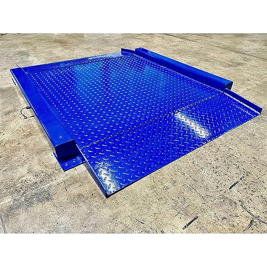 Liberty LS-917-R NTEP Low Profile Drum Scale with 2.5' x 2.5' (30" x 30") Platforms for Barrel Weighing, Regular LED Version | 5000 lbs x 1 lb