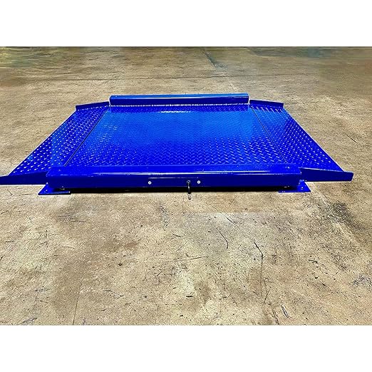 Liberty LS-917-R NTEP Low Profile Drum Scale with 2.5' x 2.5' (30" x 30") Platforms for Barrel Weighing, Regular LED Version | 5000 lbs x 1 lb
