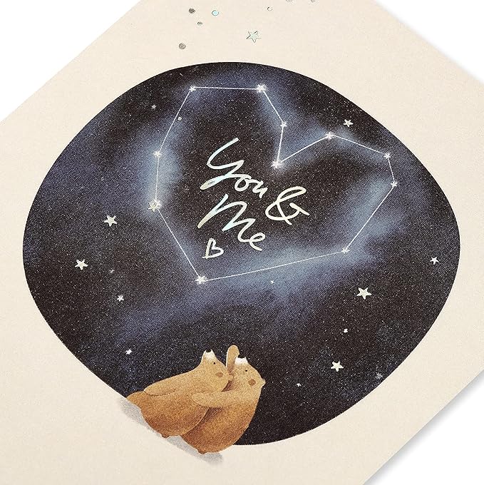 American Greetings Romantic Card (Written In The Stars)