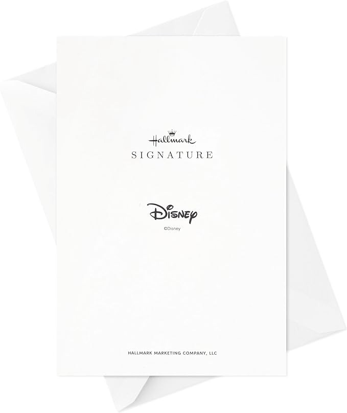 Hallmark Signature Blank Card (Disney Princess Dresses)