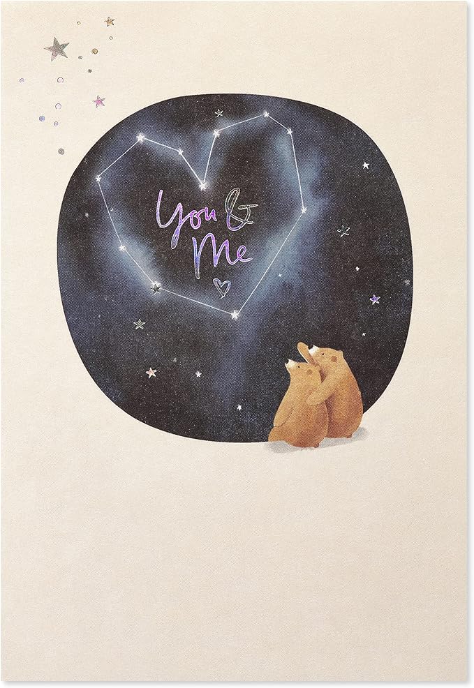 American Greetings Romantic Card (Written In The Stars)