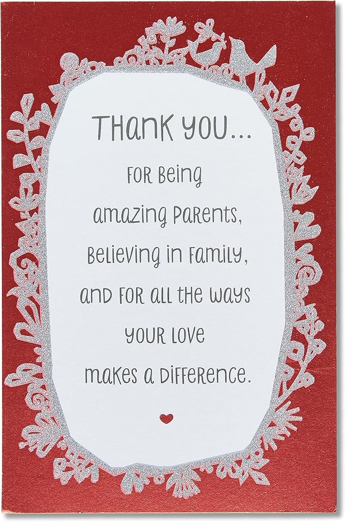 American Greetings Anniversary Card for Parents (Thank You)